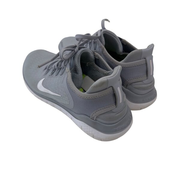 Nike Flex RN Women Running Shoes Size 8 Lightweight Mesh Lace-Up Gray & White - Picture 5 of 16
